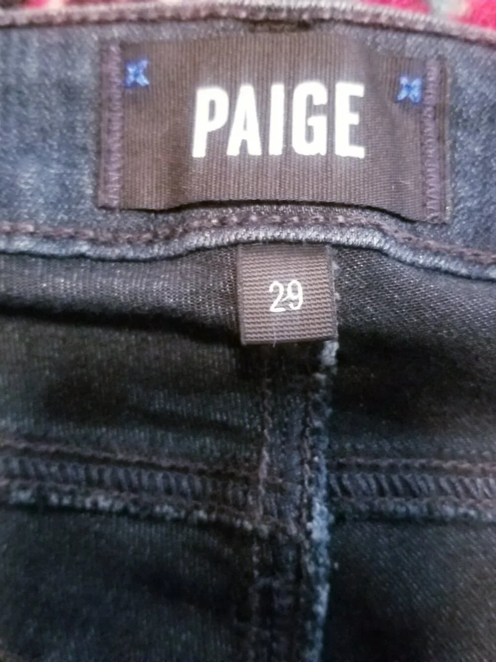 PAIGE Manhattan Dark Blue Jeans – Sz 29 - Picture 3 of 11